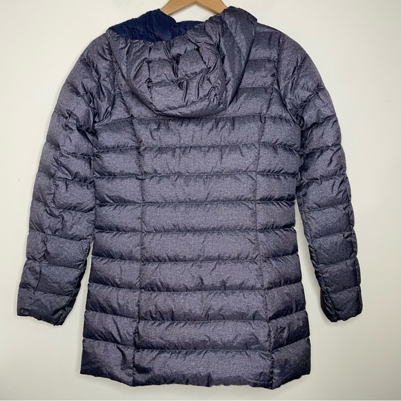 Eddie Bauer Women's XS CirrusLite Down Parka Hooded Jacket 650 Fill Blue Heather - Picture 6 of 11